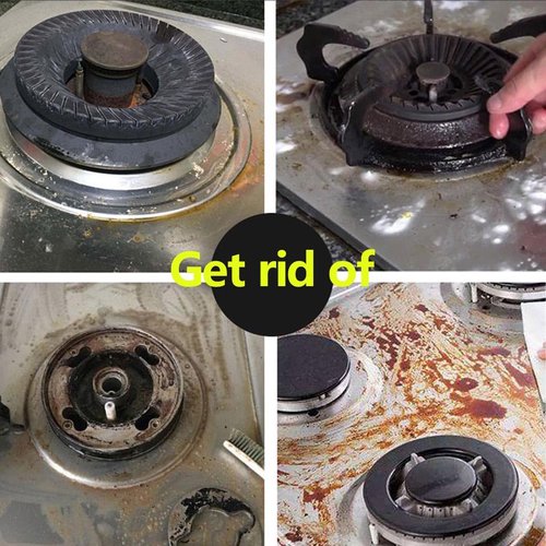 2 Pack Stove Protector Only For Whirlpool Model WFG540H0ES1 30inch Stovetop Gas Range Cooktop Liner
