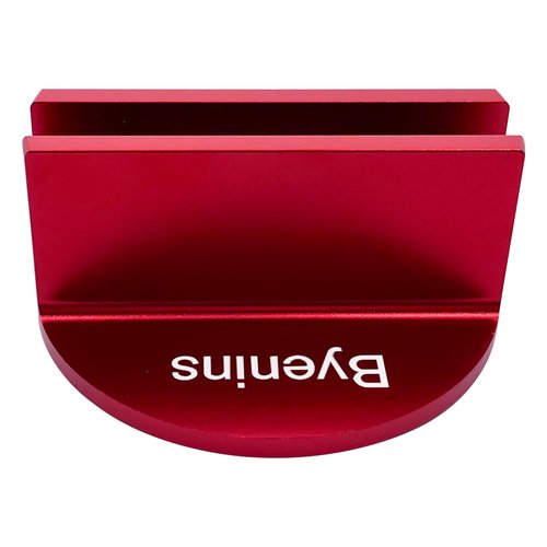 Large Slotted Universal Magnetic Jack Pad Weld Frame Rail Adapter(red) for Most Model Cars