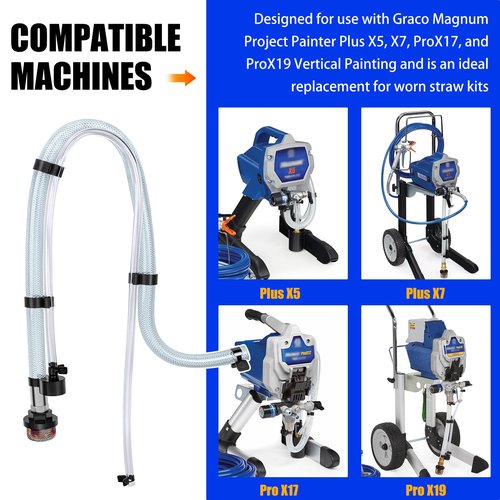 Suction Tube Kit for Graco Magnum Stand Model Paint Sprayer