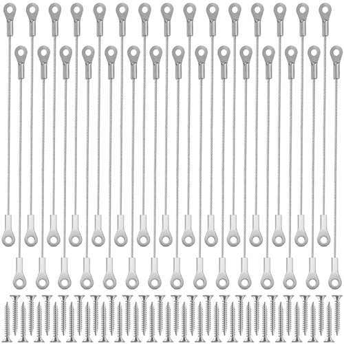 30PCS Cabinet Door Restraint,Cabinet Hinge Limiter,Door Opening Angle Protector with Mounting Screws Limit Door Swing with Screws(8 Inch)