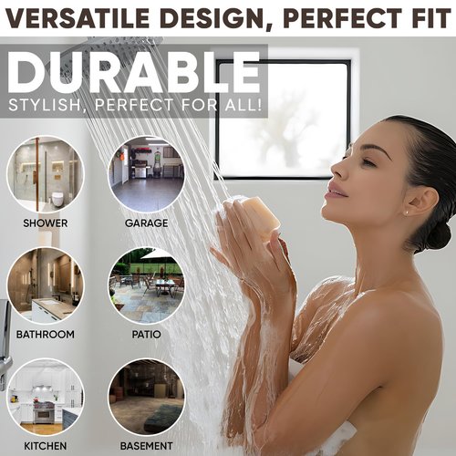 4 1/4" Snap-in Shower Drain Grate - Oil Rubbed Bronze - Replacement Cover - Handyman Designed & Tested in America - Will Never Bend or Break - 4-1/4" Inch
