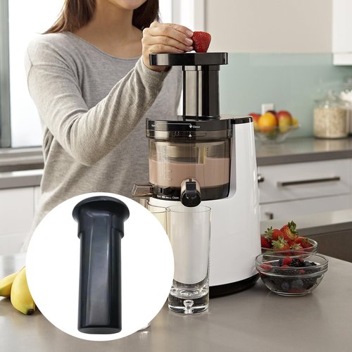 Gllehkt Convenient Pusher Rod Slow Juicer Pusher Slow Juicer Spare Part Juicer Replacement Blender Spare Part 6.8 * 14 cm for H600 780 1100