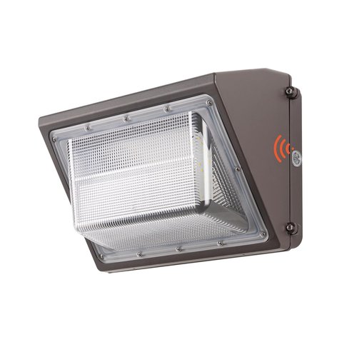 mirrea LED Wall Pack Lights Flood Lights Dusk to Dawn Outdoor Lighting for Back Yard Packing Lot 65W 5000K 100~277V 0~10V Dimming