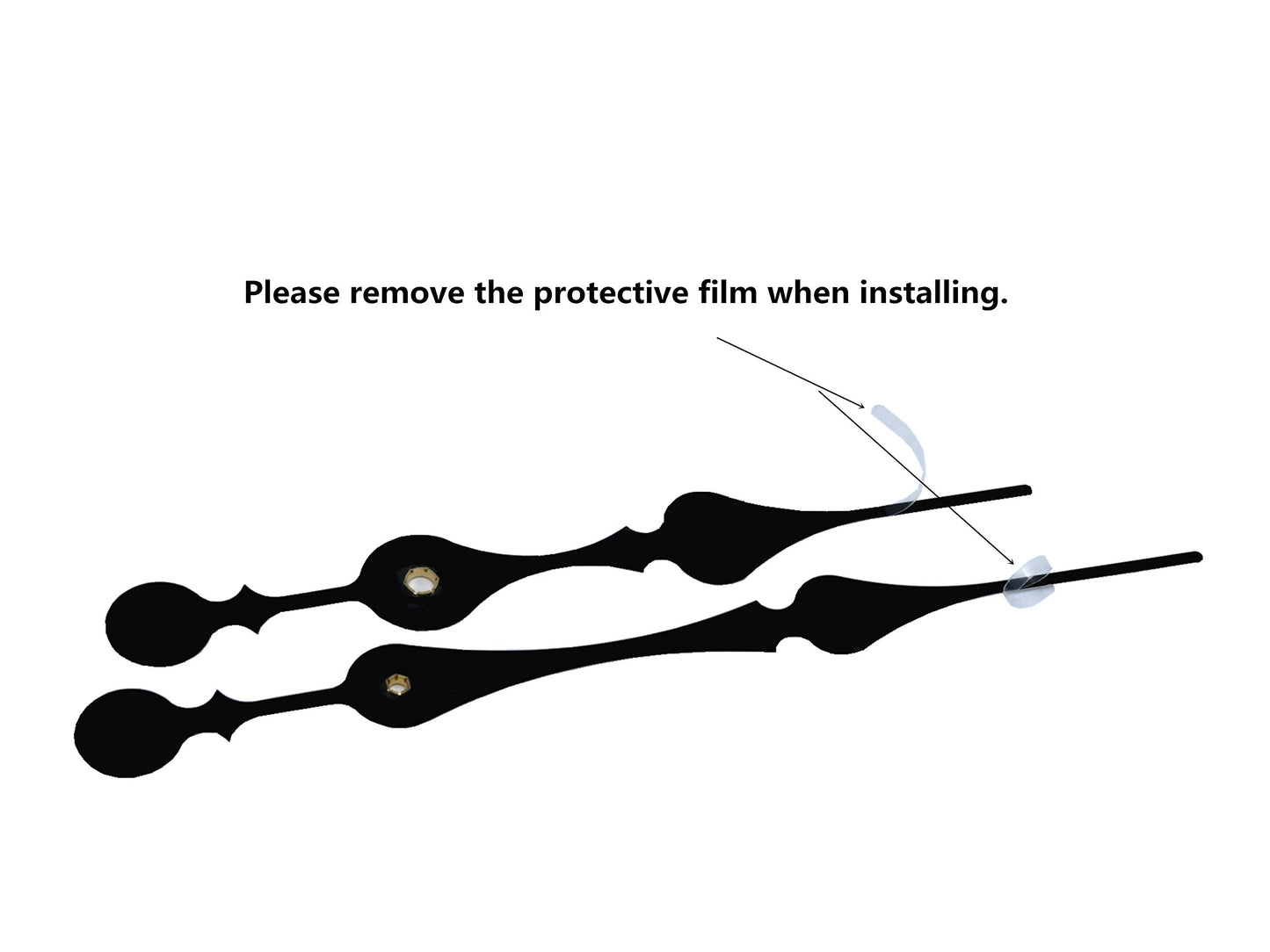 TIKROUND Youngtown 12888 Quartz DIY Wall Clock Movement Mechanism DIY Repair Parts Replacement Fit Dials up to 40 cm（15.7 Inches ） in Diameter.