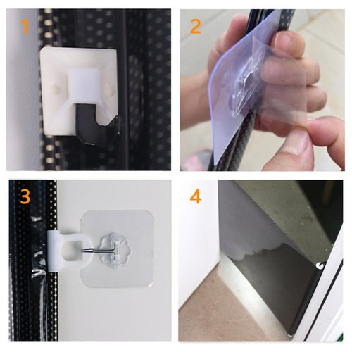 Retractable Pet Gate Screen Door-Stair Gates for Dog＆Cat Portable Dog Gates with Reinforced Strip Dogs Porch Gates Design to Prevent Crawling for Stairs Kitchen Porch (22.83" Tall x 49.21" Wide)