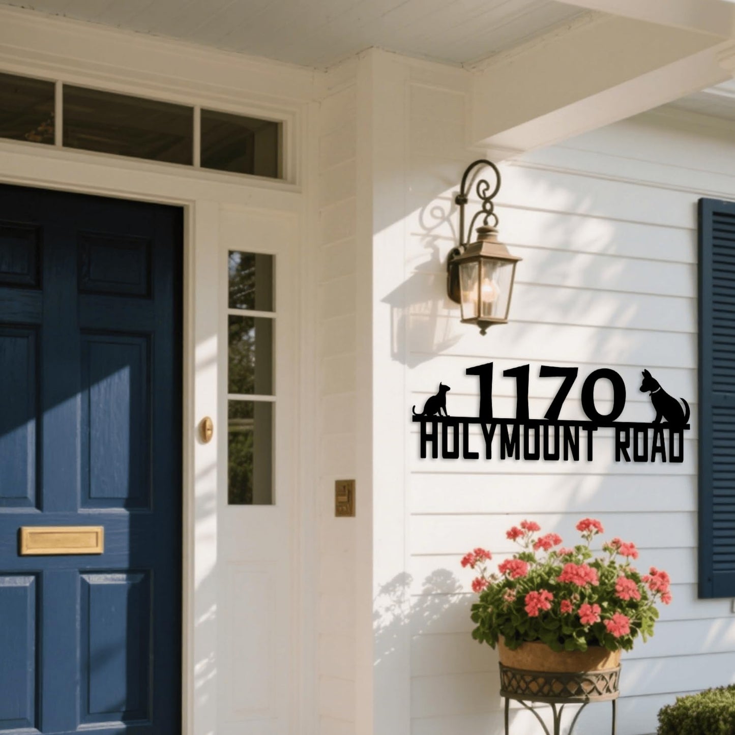 Custom Dog Mailbox Number,Personalized Cat House Numbers for Outside,Funny Address Numbers for Houses,Metal House Number,Address Signs for Houses,Custom Signs Outdoor Metal,Birthday Gifts