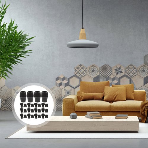 DOITOOL 100sets Strain Relief Cord Connectors Cable Glands for Pendant Lights Easy Installation Heat Resistant Wire Strain Relief Clamps for Ceiling and Retro Lighting