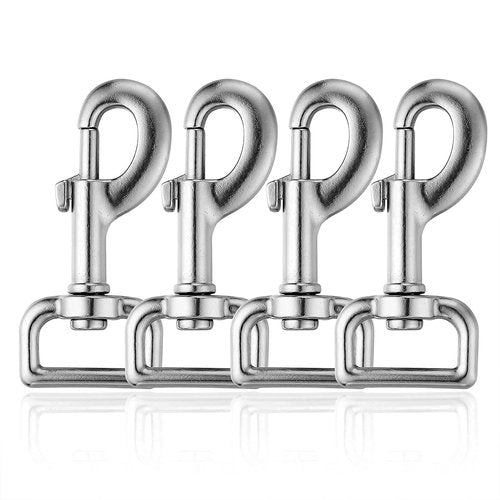 Buclefly Swivel Eye Bolt Snap Hooks Heavy Duty Dog Leash Clips 4pcs