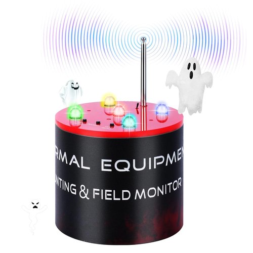 Ghost Hunting Equipment, Paranormal Equipment Tool with Enhanced Sensitivity and Temperature Deviation Detection, EMF Detector for Professional Paranormal Investigations