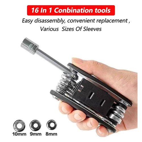 ULTFVPMQR Conbination Tool Fit for BMW K1600 K1600GT K1600GTL K1600B Repair Screwdriver Set Tool Deal Multifunctional Tool(No Logo Black)