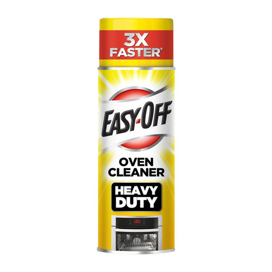 Easy Off Heavy Duty Oven Cleaner, Destroys Tough Burnt on Food and Grease, Fresh Scent, 14.5 oz Can