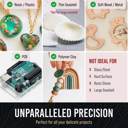 CRAFT911 Pin Vise Hand Drill Manual - Jewelry w/Micro Drill Bits (0.8mm-2.5mm) - Rotary Craft Drill for Jewelry Making, Resin, Wood, Plastic, Miniature, Beads, Clay Etc