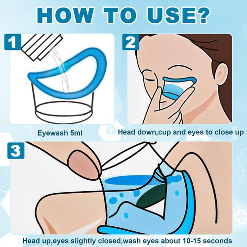 Teenyyou 200 Pcs 5ml Eye Wash Cup Disposable Eye Wash Cups Plastic Measuring Cup Portable Cleaning Cups for Rinse and Flush