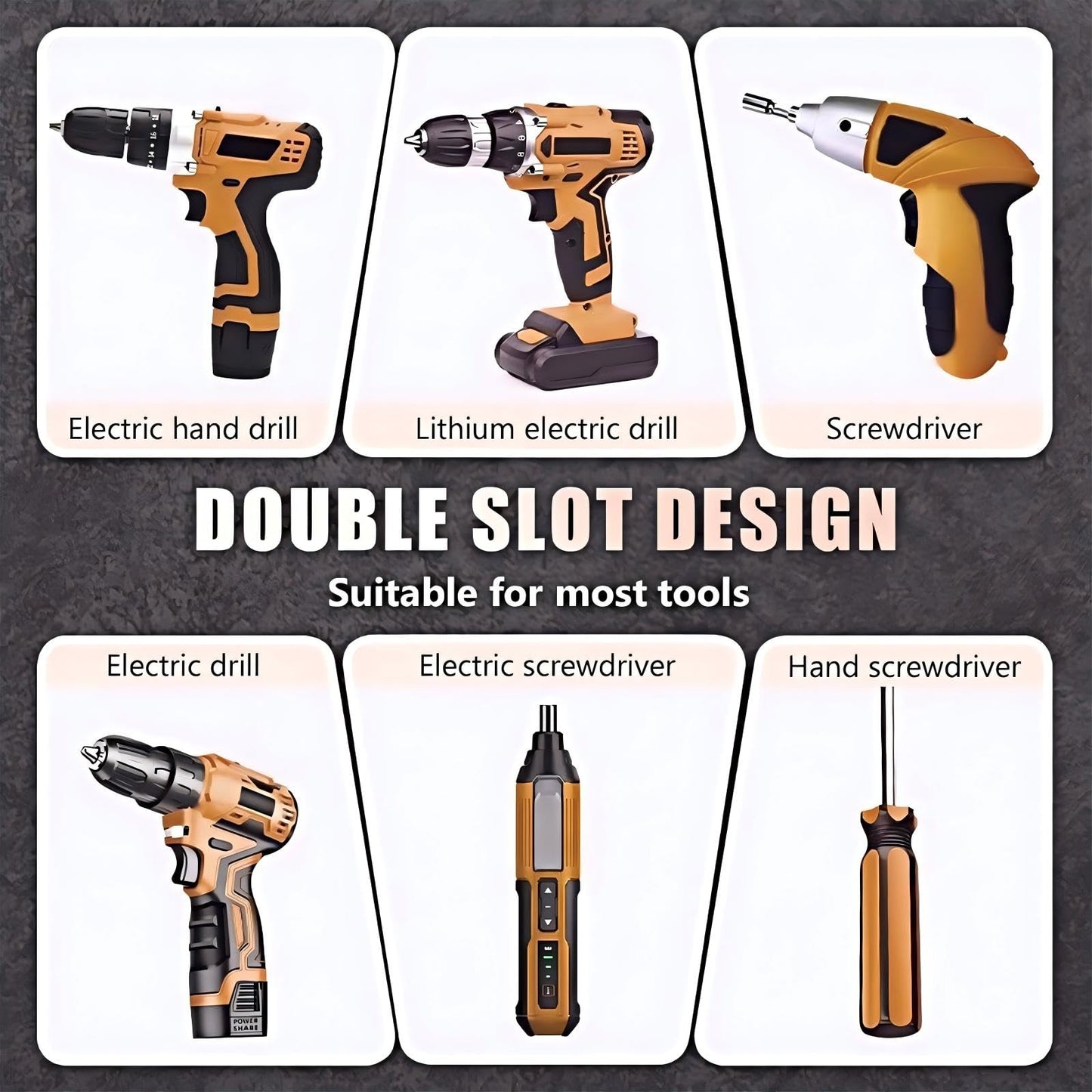 9PCS High-Magnetic Screwdriver Drill Bit Set, Anti-Slip Magnetic Electric Screwdriver Set(25 50 65 70 75 90 100 120 150mm)for Electric & Hand Screwdrivers, Anti-Slip Precision Bits with Enhanced Grip