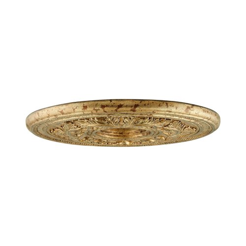 Livex Lighting, 8200-65, Ceiling Medallion, Hand Applied Vintage Gold Leaf with Gilded Accents, 22.k"Dx1.5"H