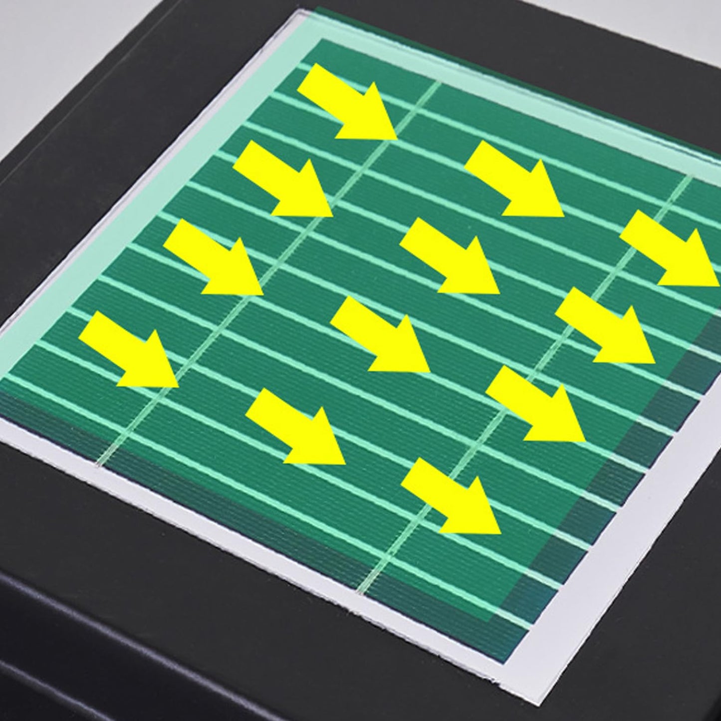 GCDFGV Solar Post Light, Dusk to Dawn Solar Lamp Post Light Ip65 Waterproof Pillar Lights Outdoor 6.3", 3000k, Aluminum, for Garden Patio Yard Decoration, Up to 12 Hours, Black