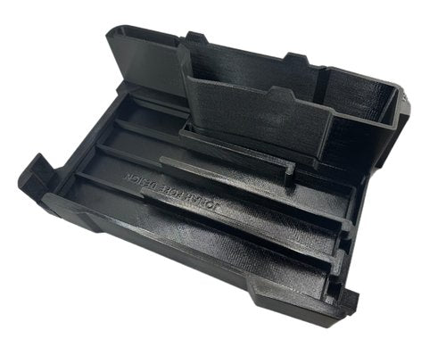 Jonah Pope Design 3D Printed Insert Designed for M12 Cable Stapler and Packout Organizer (Insert Only) (Black)