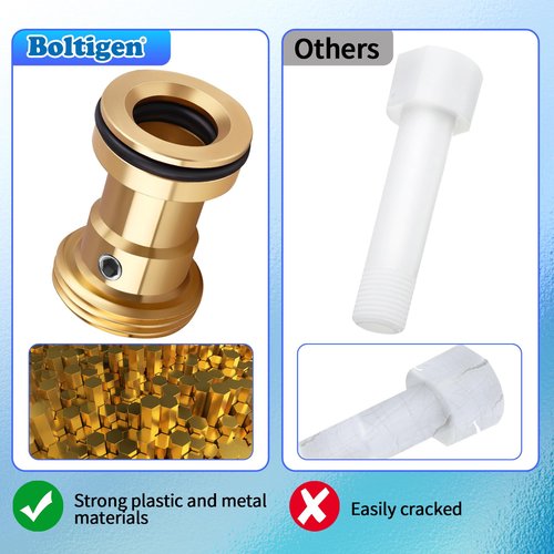 Brass Tub Spout Adapter, RP33794 Tub Spout Repair Kit for Slip-on Diverter, Replacement Kit for Delta Faucet
