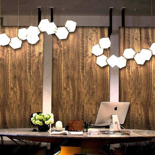 EeeComing Contact Paper Wood Grain Peel and Stick Wallpaper Countertops Cabinets Waterproof Easy to Clean Rustic Wood Wallpaper Self Adhesive Removable Vinyl Roll Brown 78.7Inx17.7In
