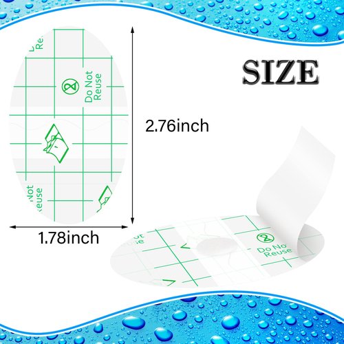 Kingdder 60 Pcs Baby Ear Covers for Bath Waterproof Ear Protection Plugs for Swimming Kids Newborn Shower Surfing Snorkeling and Other Water Sports(White)