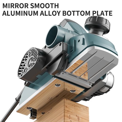 DNTI-7.1AMP electric hand planer for wood Planer depth 4 mm Electric Hand held Planers for Woodworking 3-1/4 Inch corded Planer Wood Chamfer DIY Smooth Finish Carpentry Tool (58219-4MM)