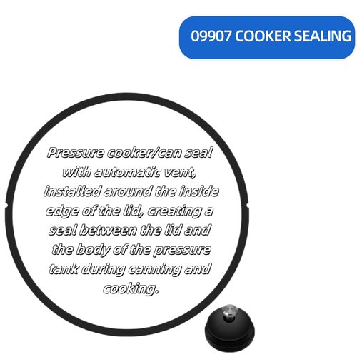 09907 Pressure Canner Sealing Ring 1075 Overpressure Plug (2Pack) Suitable For Presto Pressure Cooker CA16 CA16H And 21