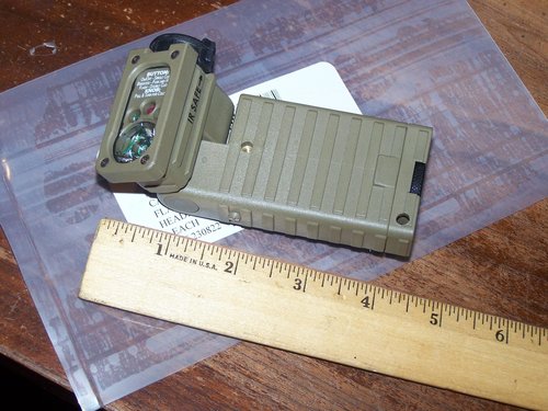 2 Military Surplus 14032 Sidewinder Tactical Flashlight Coyote