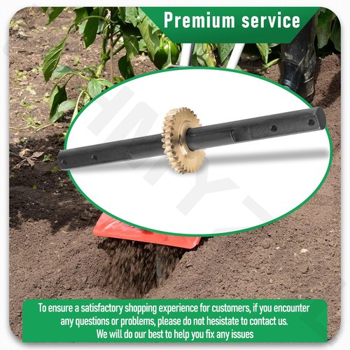 4651 Replacement Tiller Shaft Tine Assembly for Earthquake, Hon-da FG100 & Powermate PCV43 Tiller Cultivator
