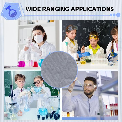 Mooliwe 2000 Pcs Cellulose Weighing Paper Sheet Laboratory Sample Weighing Paper Weigh Papers, Nitrogen Free, Non Absorbing, Non Stick, High Gloss for Scale Measurement Samples Transfer, 4 x 4 Inches