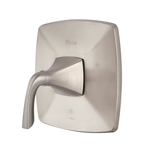 Pfister Bronson Tub & Shower Valve Only Trim (Valve Not Included), 1-Handle, Brushed Nickel Finish, R891BSK