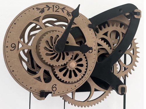 Sebringville Beginner's Wood Clock Kit | Become a Beginner Clockmaker | for Ages 14+