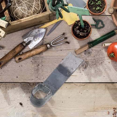 HANABASS Robust Gardening Hoe for Weeding Durable Forged Tool Ergonomic Handle for Gardeners