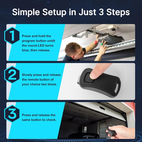 2 for Genie Garage Door Opener Remote GIT-1 G1T-BX 38501R Compatible with Overhead Door Legacy Python (1997-Present)