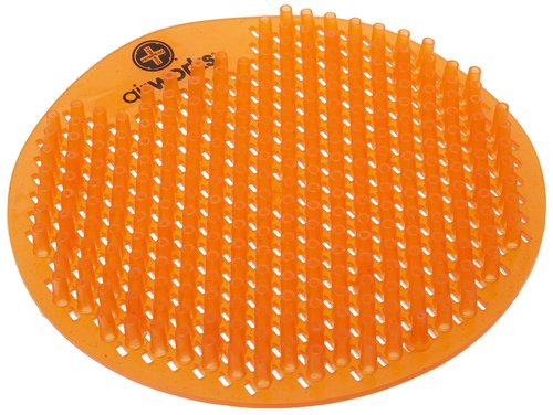 AirWorks AWSFUS231-BX Splash Free Urinal Screen, Citrus Grove, Light 0.22 lb., 8" Height, 6" Width, Orange (Pack of 10)