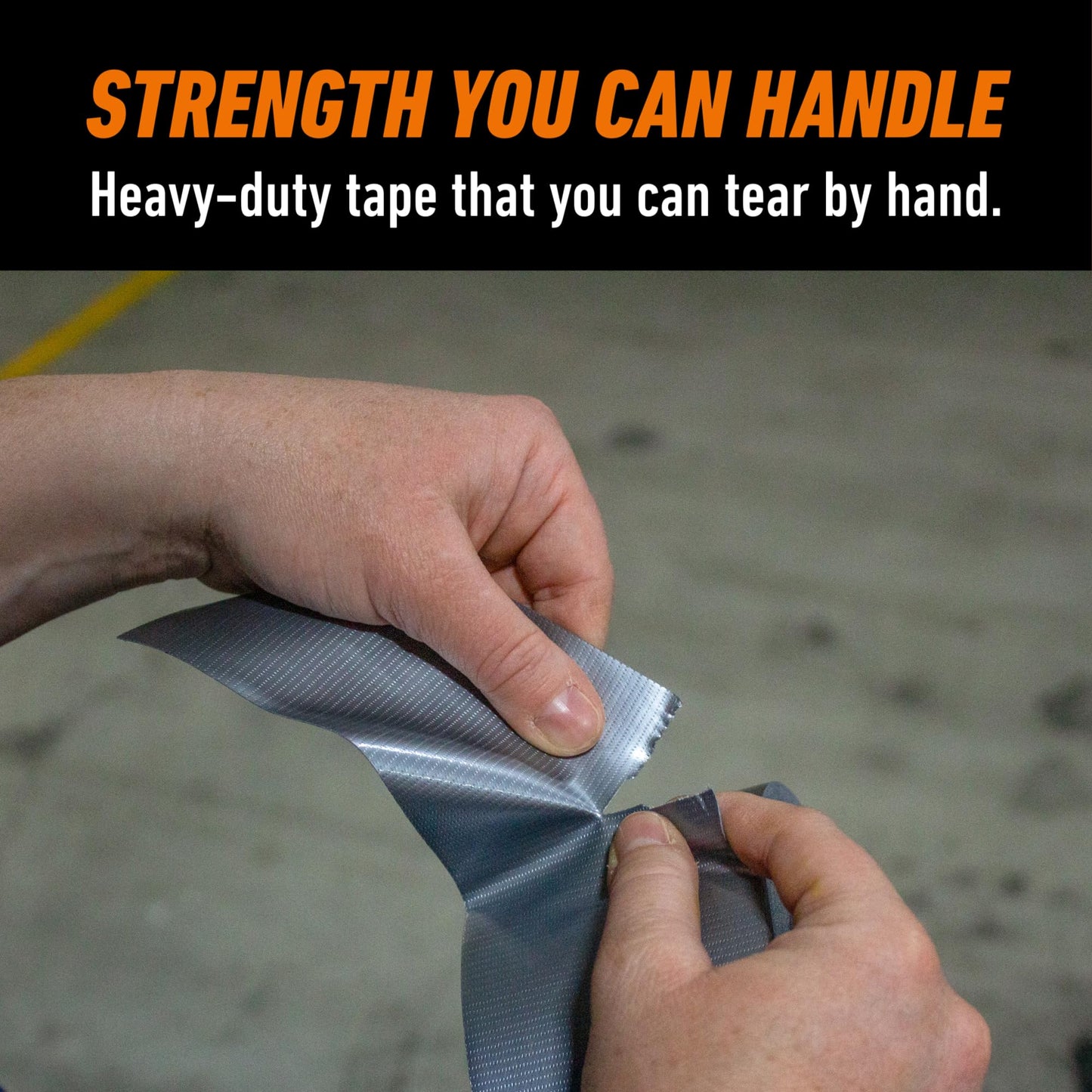 Gorilla Tape Tough & Wide, Silver Tape, 2.88" x 25 yd (Pack of 1) - Heavy Duty and Weather Resistant for Indoor or Outdoor