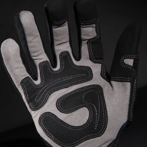 Ironclad GUG04L General Utility Spandex Gloves, Black, Large, Pair