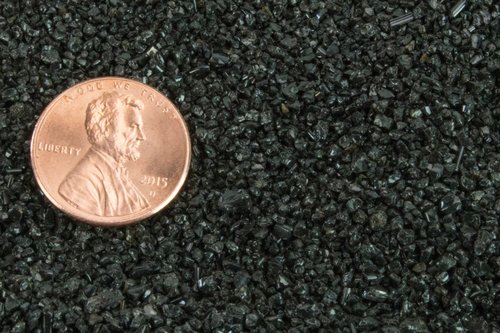 BLACK BEAUTY Abrasive Blast Media Medium Abrasive 12/40 Mesh Size for use in Sandblast Cabinet - 25 LBS