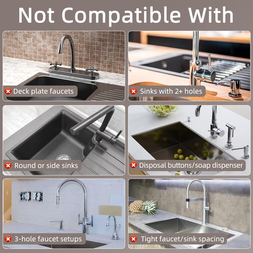 AKUVU Faucet Mat for Kitchen Sink - Super Absorbent Diatomite Fast Drying Stone, Quick Drying Splash Guard,Prevents Moisture Buildup Sink, Durable Protector for Kitchen,Bathroom Counter