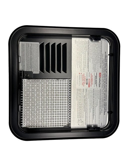 Elk Mountain Water Heater Door | Fits 4 & 6 Gallon Surburban Water Heaters | Suburban 6255AEB | Black