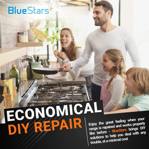 BlueStars 330031 Range Burner Receptacle Kit Replacement - Compatible with Whirlpool Kenmore Range/Stove/Microwave Oven - Replaces AP3075808 814399 5303935058 5301167733 WB17X210- PACK OF 4