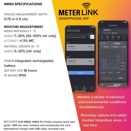FLIR MR60 Moisture Meter Pro