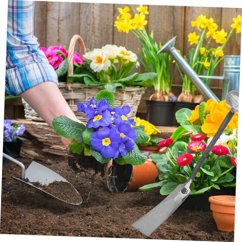 YARNOW Garlic Digging Tool Premium Garden Shovel for Planting Weeding and Transplanting Shovel for Outdoor Gardening Supplies
