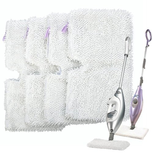 Flammi Steam Pocket Mop Replacement Pads for Shark S3500 Series S3501 S3601 S3550 S3901 SE450 S3801CO S3601D S2901 S2902 Steam Pocket Mop, 4 Pack