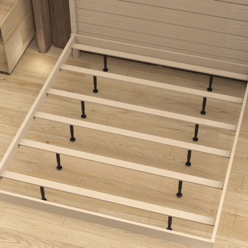 Wlrrcwdttc 4 Pcs Metal Adjustable Furniture Legs 4.72-7.87 inch, Adjustable Cabinet Legs for Sofa/Bed/Chair/Couch/Dresser/Table,Heavy Duty Bed Replacement Support Legs for Bed Frame/Bed Center Slat