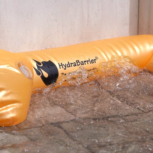 Watershed Innovations Best Sandbag Alternative - HydraBarrier Standard 6 Foot Length 4 Inch Height - Water Diversion Tube - Light, Re-usable, & Eco-Friendly Flood Barrier (Single Unit)