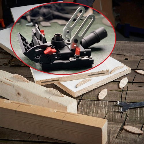 Dastool Biscuit Plate Joiner kit Accessories with 1x4" Blade,Adjustable Angle