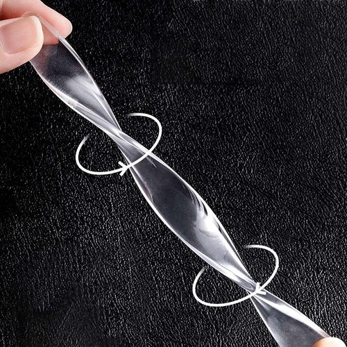 Anti Collision Strips for Door Handles, Refrigerator Doors, Transparent Cabinet Door Bumper with Noise Reduction
