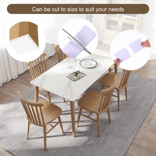 20 PCS Eva Foam Headboard Stoppers for Wall, Anti-Vibration Soundproof Pads for Bed Frame, 10Pcs (15mm Thick)+10Pcs (5mm Thick) Headboard Bumpers, White