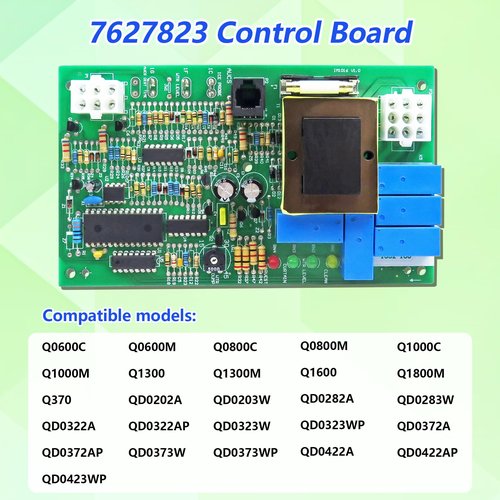 ROBOA 7627823 Control Board Compatible for Manitowoc Ice 7627823 J/Q/Ib Series