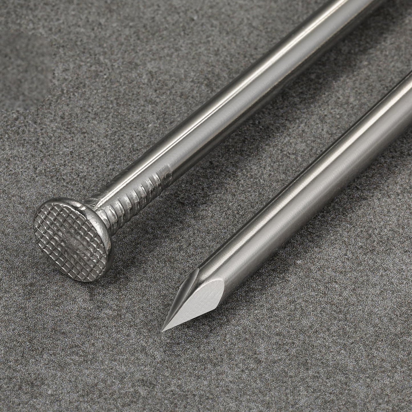 Wensilon 430pcs Stainless Steel 304 Nails Kit, Hanging Nails Kit, Wall Nails Kit, Dowels Kit, Long Nails Kit